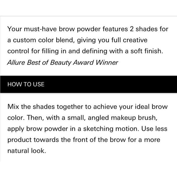 SIGMA BEAUTY Color + Shape Brow Powder Duo in LIGHT 3 g / 0.11 oz NEW IN BOX - Picture 3 of 6